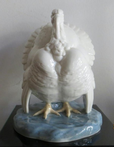 959-Turkey Porcelain Animal Sculpture by Ytiga Noumata