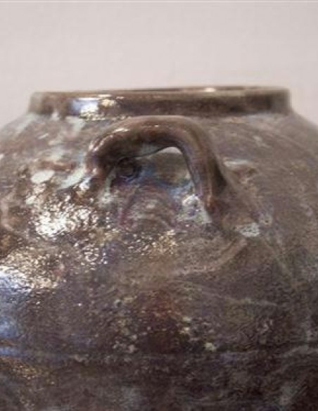 985-20th century pansu vase by Eugène Lion