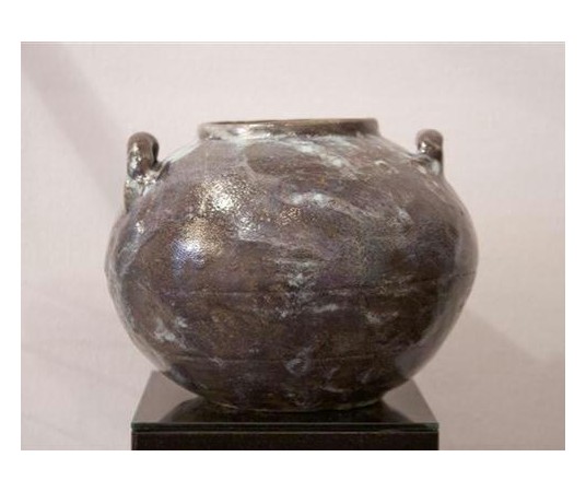 20th century pansu vase by Eugène Lion
