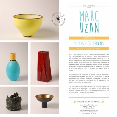 Marc UZAN, 10 years, 10 works. From May 22 to July 19
